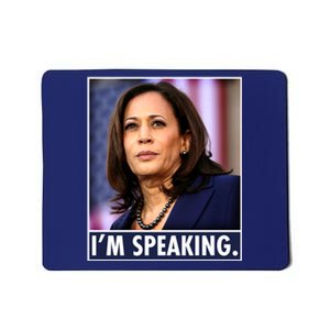 Kamala Harris I'm Speaking Vice President Debate Quote Mousepad