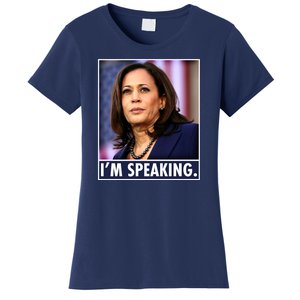 Kamala Harris I'm Speaking Vice President Debate Quote Women's T-Shirt