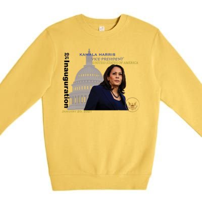 Kamala Harris Inauguration Day Premium Crewneck Sweatshirt