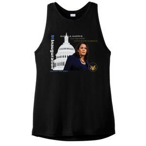 Kamala Harris Inauguration Day Ladies PosiCharge Tri-Blend Wicking Tank