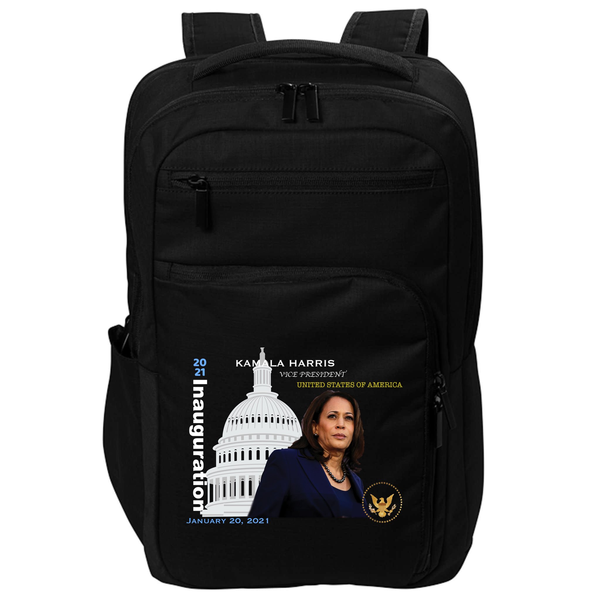 Kamala Harris Inauguration Day Impact Tech Backpack