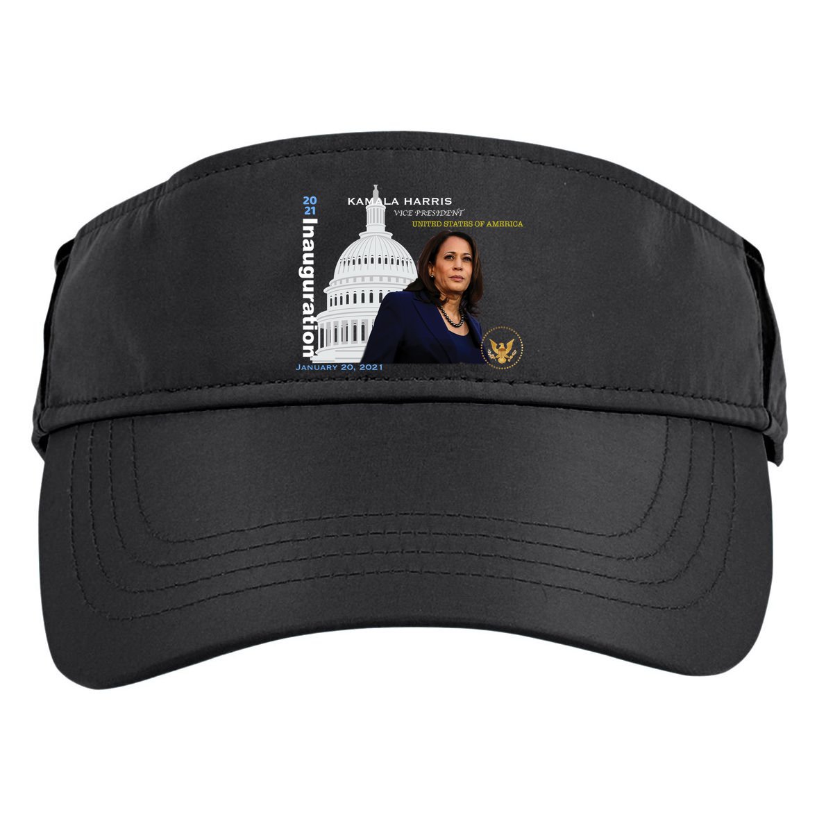 Kamala Harris Inauguration Day Adult Drive Performance Visor