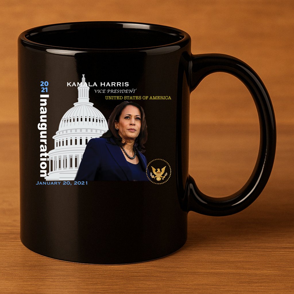 Kamala Harris Inauguration Day 11oz C Handle Ceramic Mug