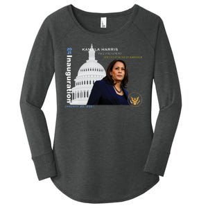 Kamala Harris Inauguration Day Women's Perfect Tri Tunic Long Sleeve Shirt