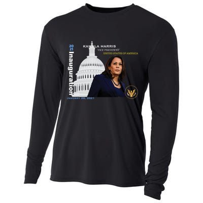 Kamala Harris Inauguration Day Cooling Performance Long Sleeve Crew