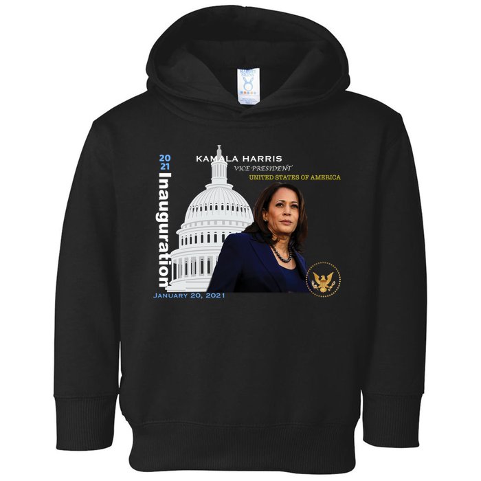Kamala Harris Inauguration Day Toddler Hoodie
