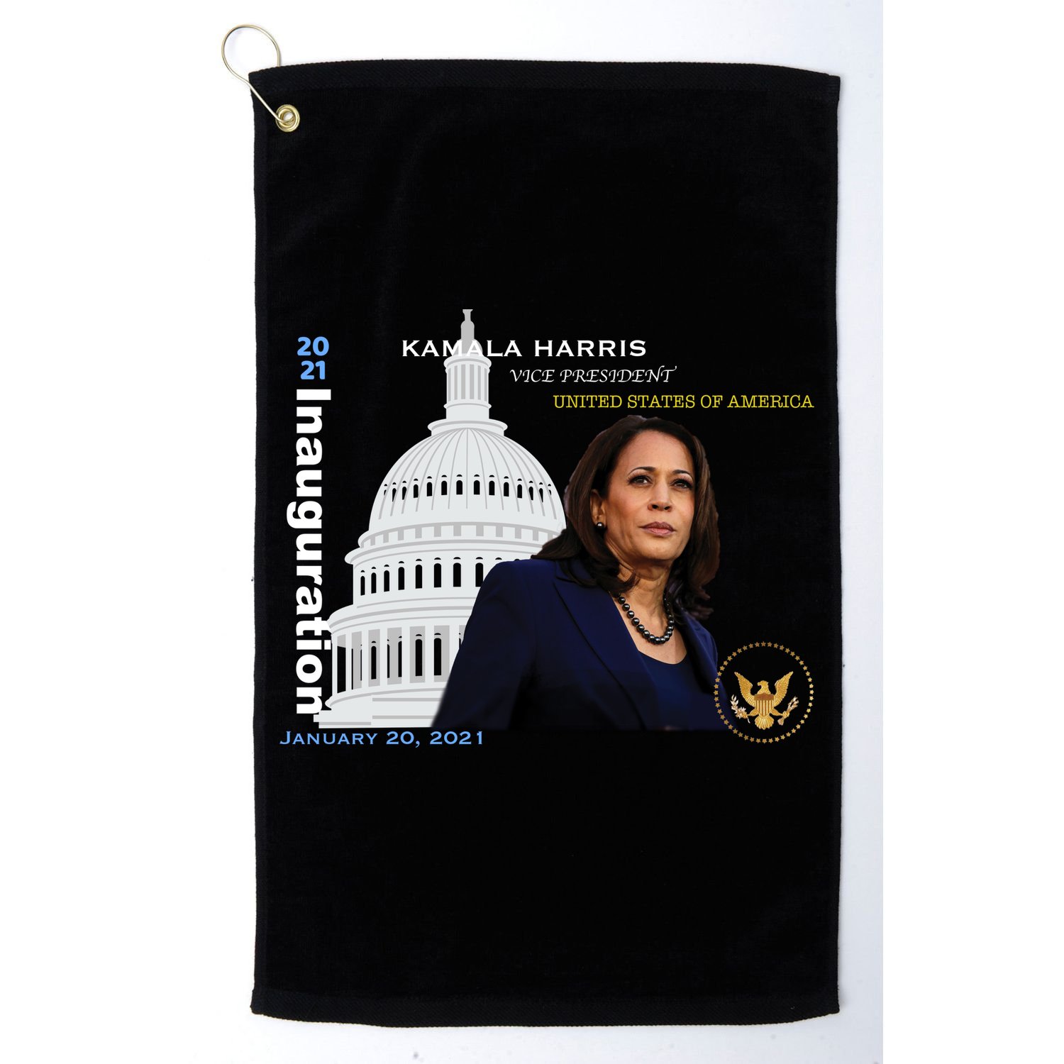 Kamala Harris Inauguration Day Golf Towel