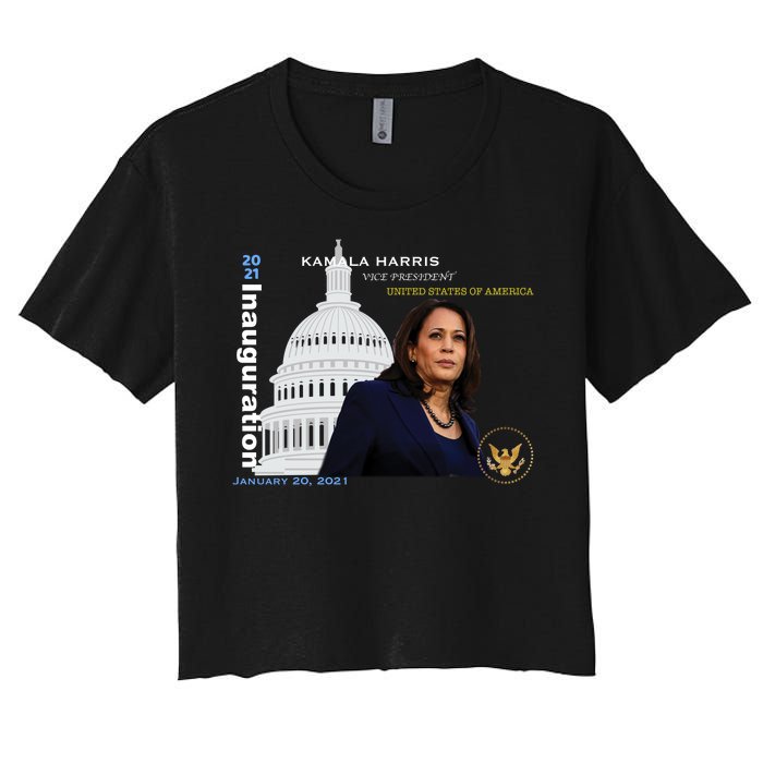 Kamala Harris Inauguration Day Women's Crop Top Tee