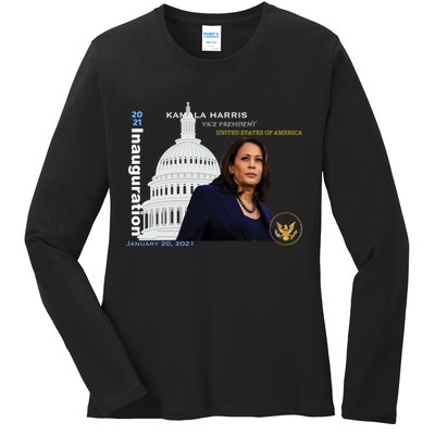 Kamala Harris Inauguration Day Ladies Long Sleeve Shirt