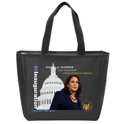 Kamala Harris Inauguration Day Zip Tote Bag
