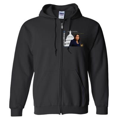 Kamala Harris Inauguration Day Full Zip Hoodie