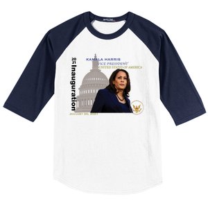 Kamala Harris Inauguration Day Baseball Sleeve Shirt