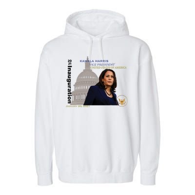 Kamala Harris Inauguration Day Garment-Dyed Fleece Hoodie