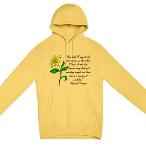 Kamala Harris Inspiring Quote Premium Pullover Hoodie