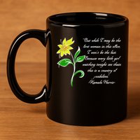 Kamala Harris Inspiring Quote 11oz C Handle Ceramic Mug