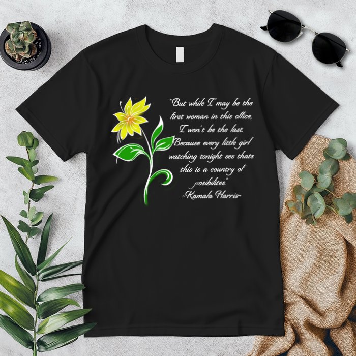 Kamala Harris Inspiring Quote Premium T-Shirt