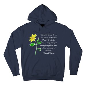 Kamala Harris Inspiring Quote Hoodie