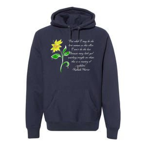 Kamala Harris Inspiring Quote Premium Hoodie