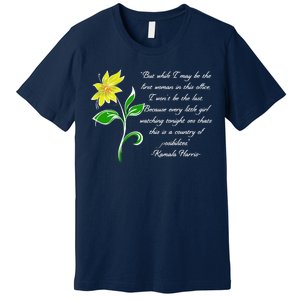 Kamala Harris Inspiring Quote Premium T-Shirt