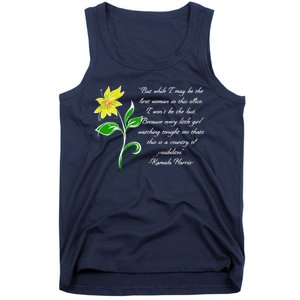 Kamala Harris Inspiring Quote Tank Top