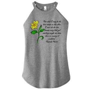 Kamala Harris Inspiring Quote Women's Perfect Tri Rocker Tank