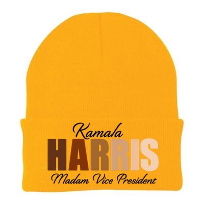 Kamala Harris Madam Vice President Knit Cap Winter Beanie