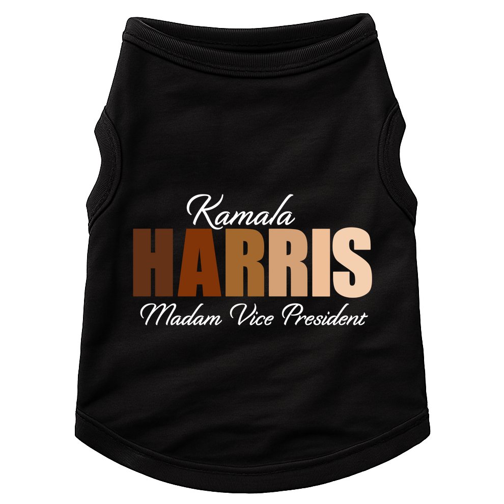 Kamala Harris Madam Vice President Doggie Tank