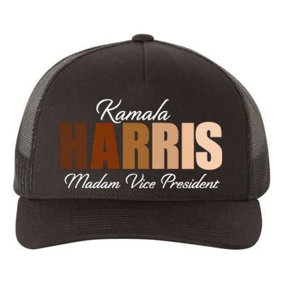 Kamala Harris Madam Vice President Yupoong Adult 5-Panel Trucker Hat