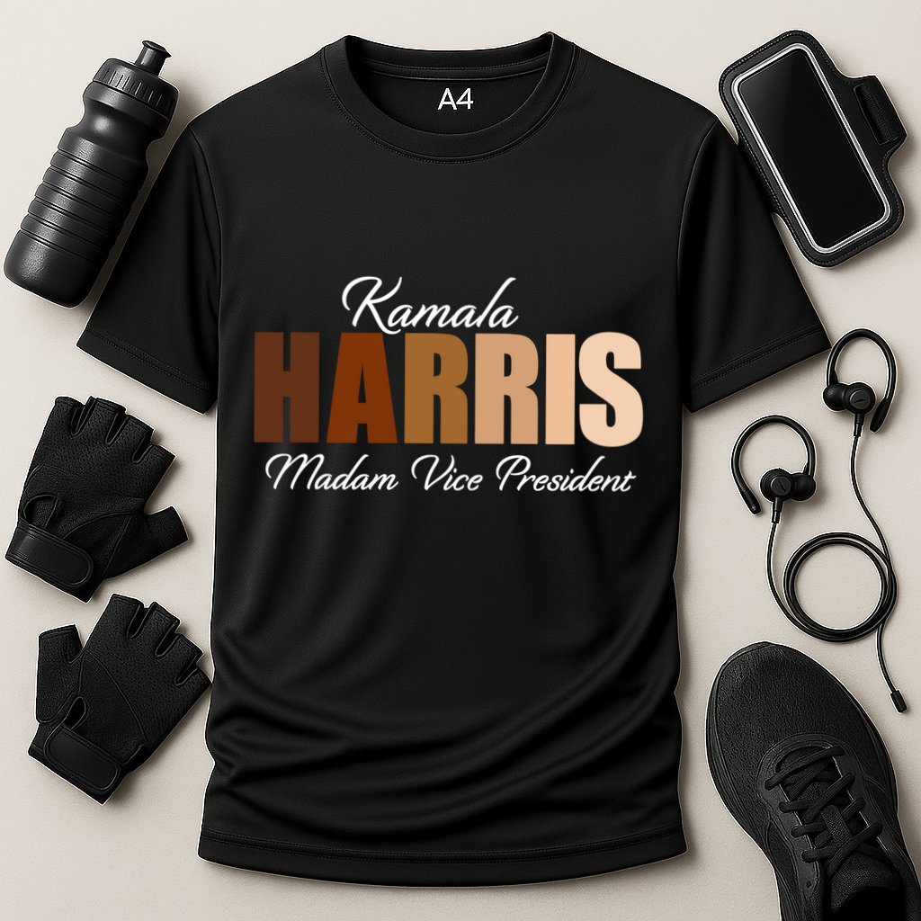 Kamala Harris Madam Vice President Cooling Performance Crew T-Shirt
