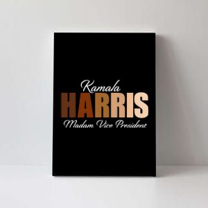 Kamala Harris Madam Vice President Canvas