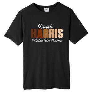 Kamala Harris Madam Vice President Tall Fusion ChromaSoft Performance T-Shirt