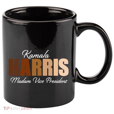 Kamala Harris Madam Vice President 11oz C Handle Ceramic Mug