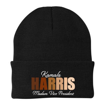 Kamala Harris Madam Vice President Knit Cap Winter Beanie