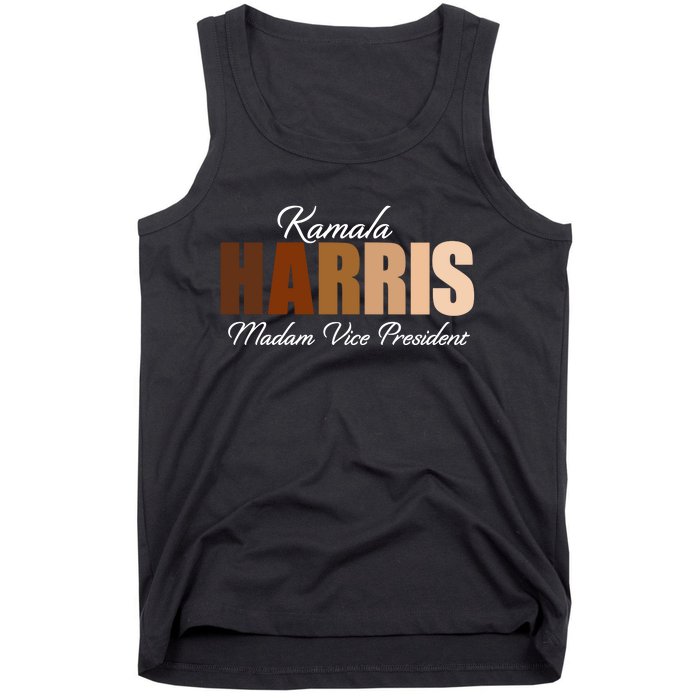 Kamala Harris Madam Vice President Tank Top