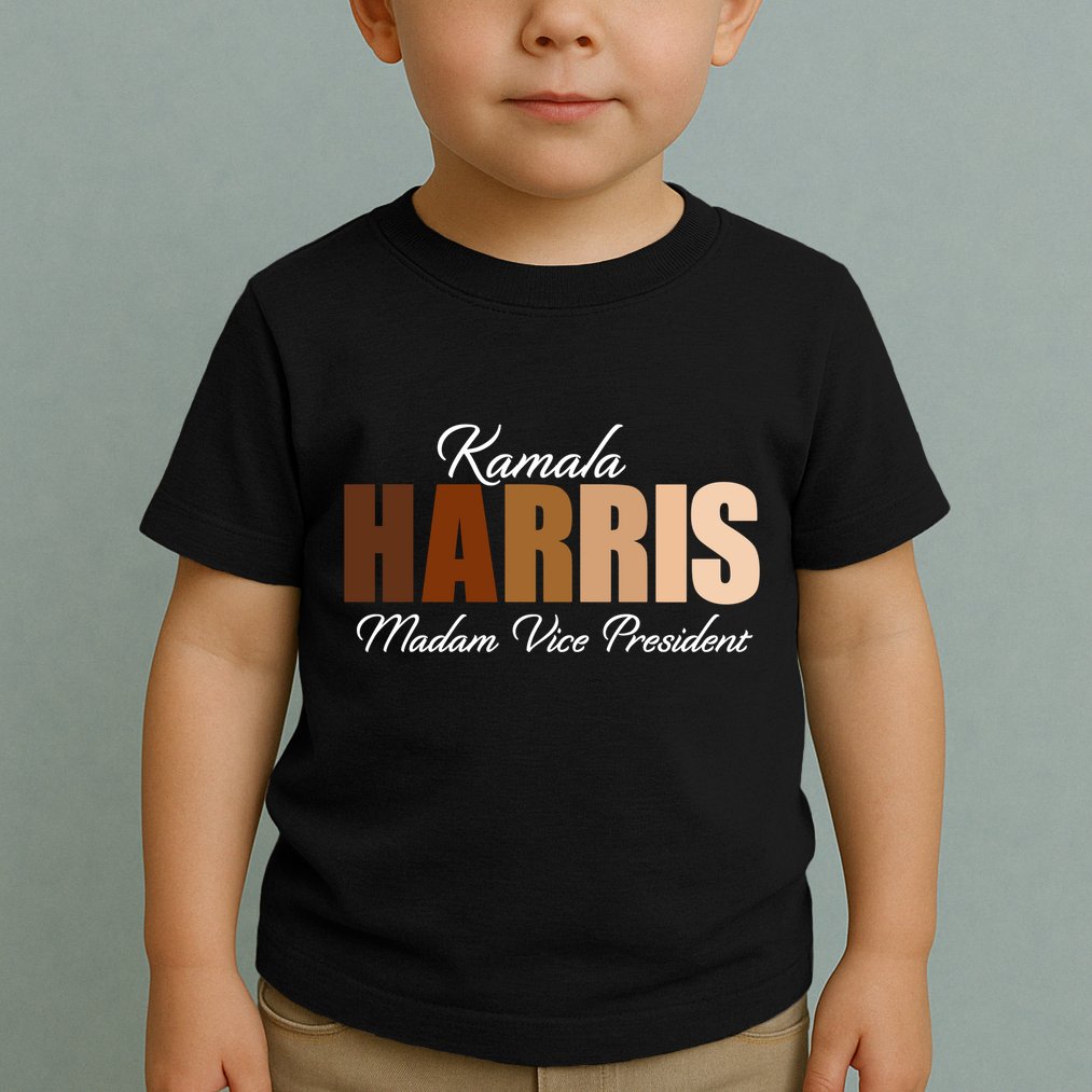 Kamala Harris Madam Vice President Toddler T-Shirt