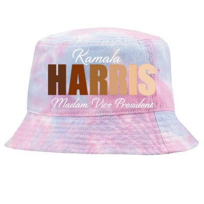 Kamala Harris Madam Vice President Tie-Dyed Bucket Hat