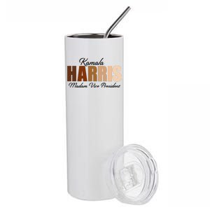 Kamala Harris Madam Vice President Stainless Steel Tumbler