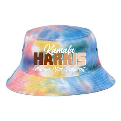 Kamala Harris Madam Vice President Diversity Tie Dye Newport Bucket Hat