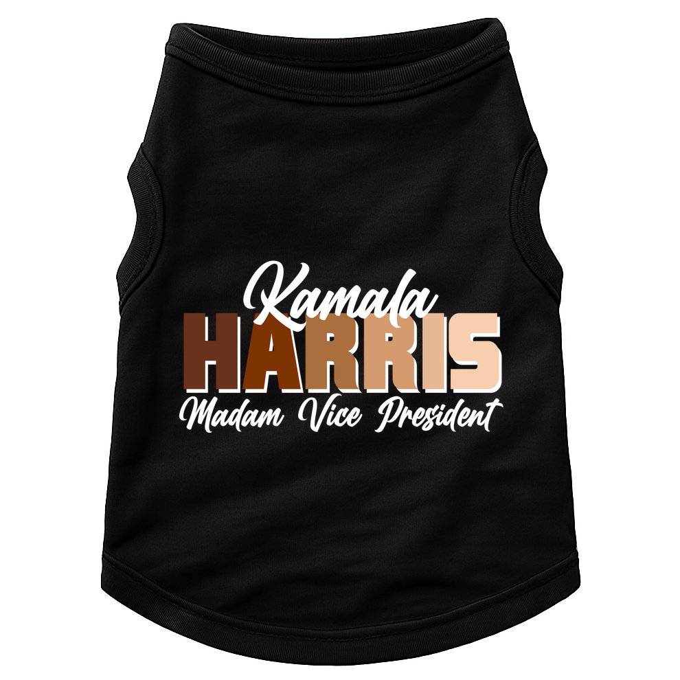 Kamala Harris Madam Vice President Diversity Doggie Tank