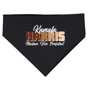 Kamala Harris Madam Vice President Diversity USA-Made Doggie Bandana