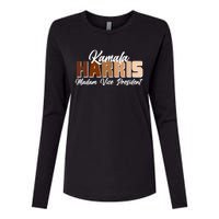 Kamala Harris Madam Vice President Diversity Womens Cotton Relaxed Long Sleeve T-Shirt