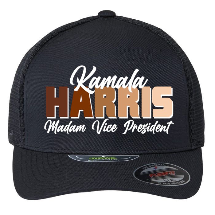 Kamala Harris Madam Vice President Diversity Flexfit Unipanel Trucker Cap