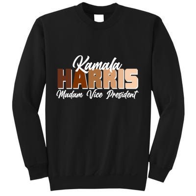 Kamala Harris Madam Vice President Diversity Sweatshirt
