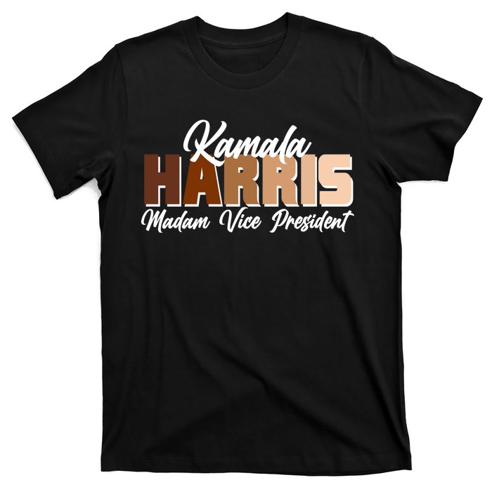 Kamala Harris Madam Vice President Diversity T-Shirt