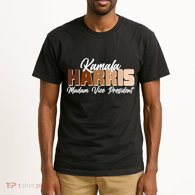 Kamala Harris Madam Vice President Diversity Tall T-Shirt