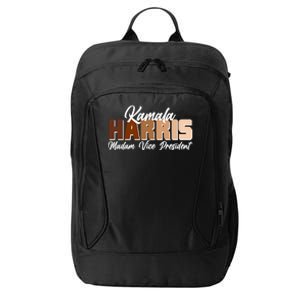 Kamala Harris Madam Vice President Diversity City Backpack