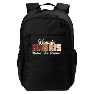 Kamala Harris Madam Vice President Diversity Daily Commute Backpack