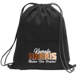 Kamala Harris Madam Vice President Diversity Sweatshirt Cinch Pack Bag