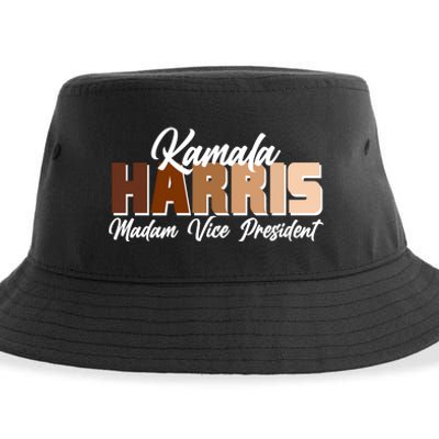 Kamala Harris Madam Vice President Diversity Sustainable Bucket Hat