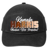 Kamala Harris Madam Vice President Diversity 7-Panel Snapback Hat